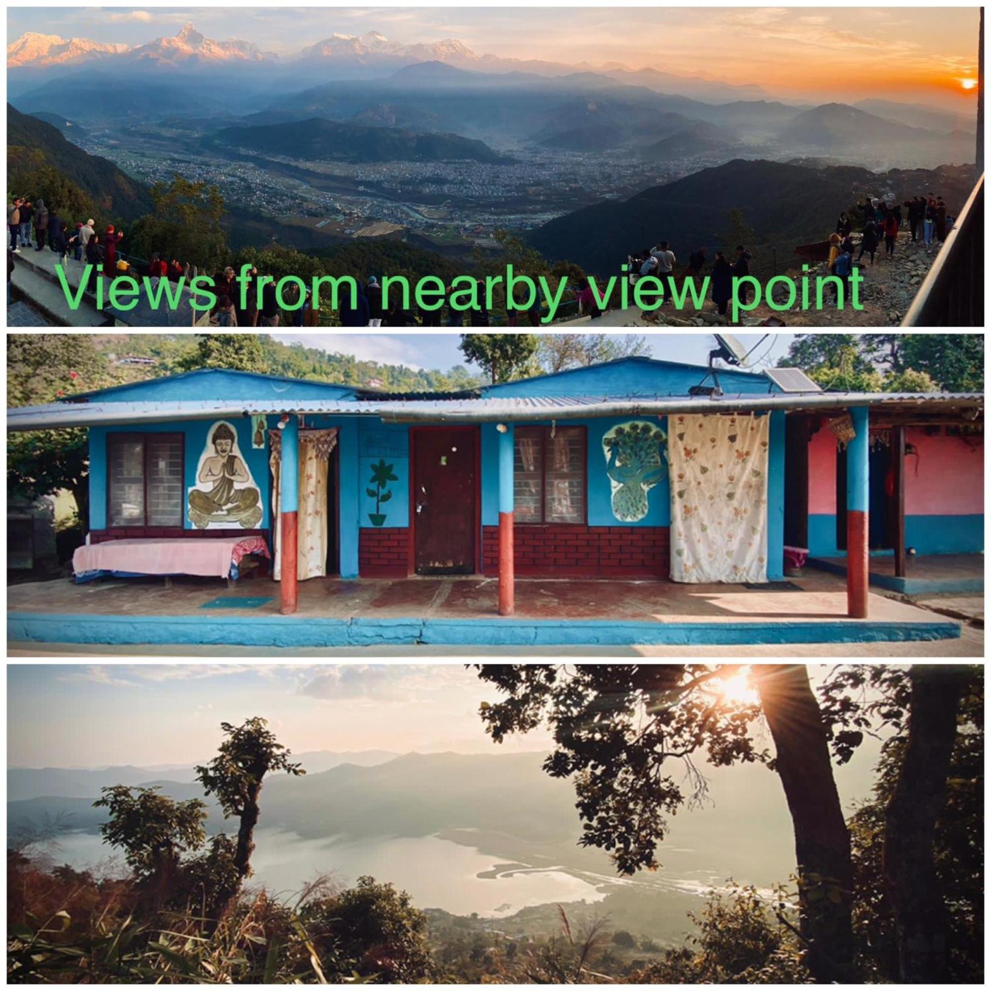 Hom'S Homestay & Farmstay Sarangkot Pokhara Kültér fotó